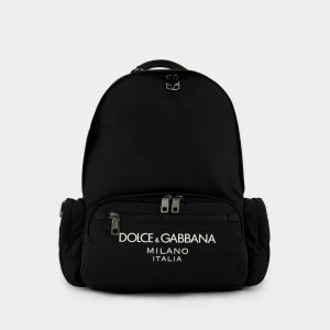 Bagues | Sac À Dos – Dolce & Gabbana – Nylon – Noir Noir – 8B956 Nero/Nero | Dolce&Gabbana Femme/Homme