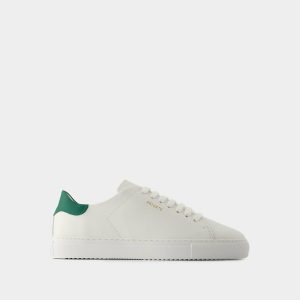 Baskets | Sneakers Clean 90 – Axel Arigato – Cuir – Blanc/Vert White – White / Green |  Femme/Homme