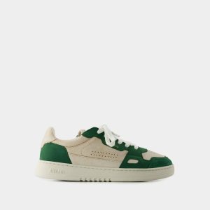 Baskets | Sneakers Dice Lo – Axel Arigato – Cuir – Blanc/Vert Kale White – White/Kale Green |  Femme/Homme