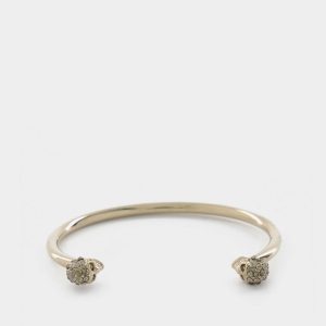 Bracelets | Bracelet En Laiton Multicolore – 0953+Greige | Alexander McQueen Femme