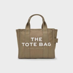 Cabas | The Mini Tote Bag – Marc Jacobs – Coton – Slate Green Green – Slate Green |  Femme