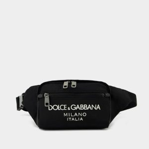 Sandales | Sac Banane – Dolce & Gabbana – Nylon – Noir Black – Nero/Nero | Dolce&Gabbana Femme/Homme