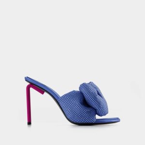 Sandales | Sandales Allen Bow Strass Pop En Bleu/Rose Bleu – Blue Fuchsia | OFF WHITE Femme